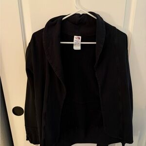 The North Face Women's Sweatshirt Black Tie Detail Size S